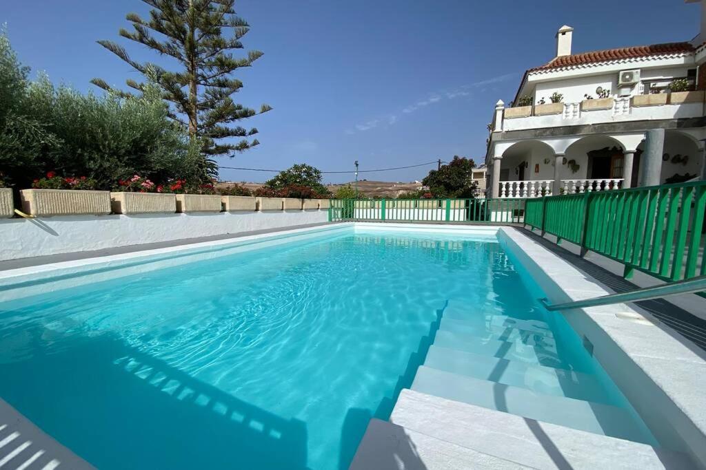 2 Apartments With Private Pool At Villa Diaz Aleman Salobre  Extérieur photo