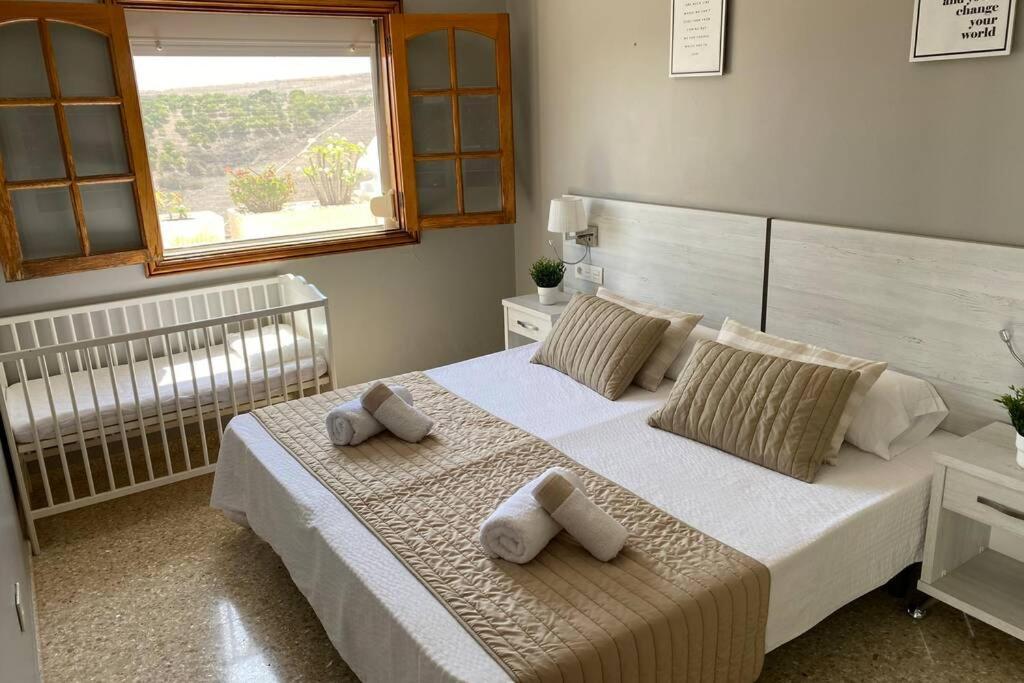 2 Apartments With Private Pool At Villa Diaz Aleman Salobre  Extérieur photo