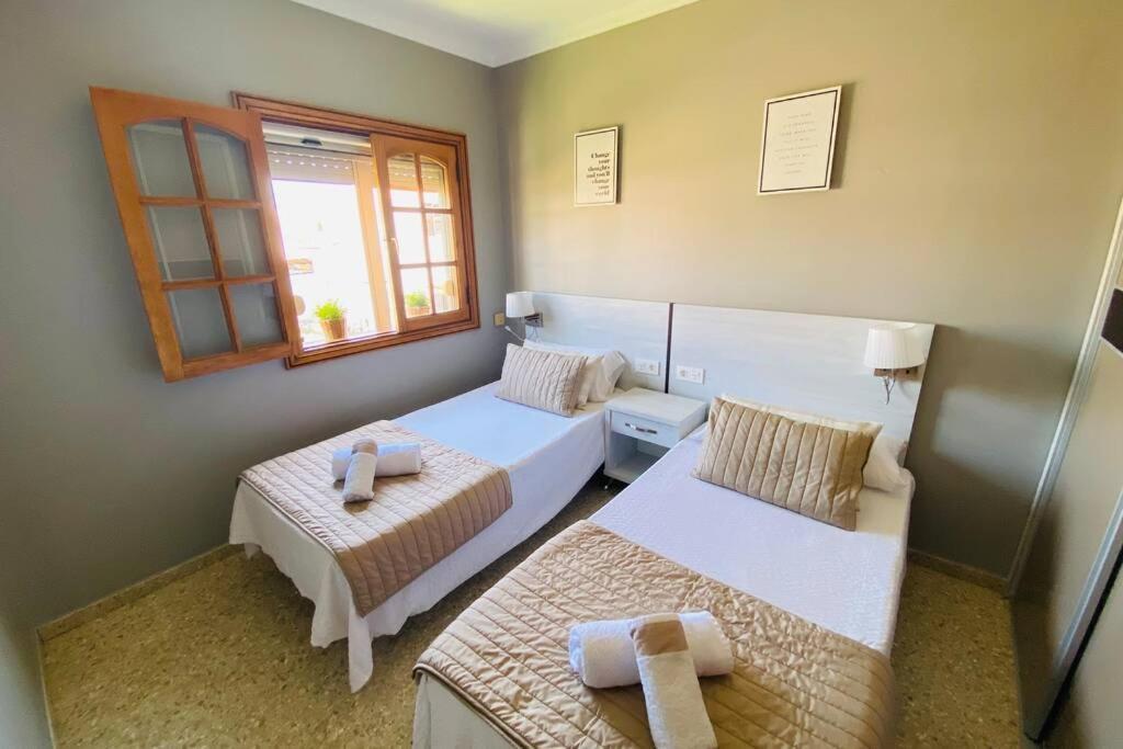2 Apartments With Private Pool At Villa Diaz Aleman Salobre  Extérieur photo